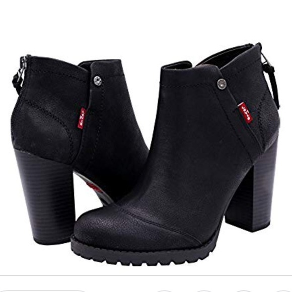 levis high ankle shoes